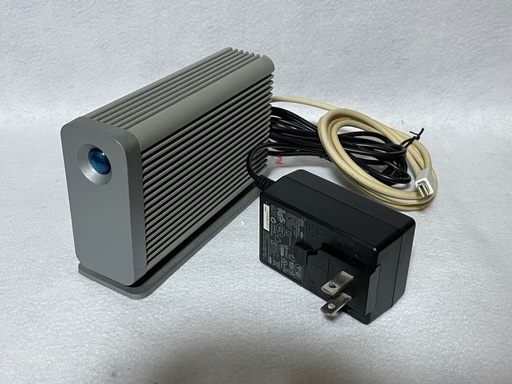 貴重! OLD Mac用 外付けRAID0,1対応HDD（SSDに交換済み） LaCie Thunderbolt2 外付RAID SSD480GBx2台