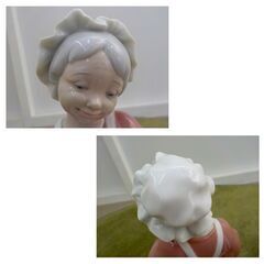 リヤドロ LLADRO ミセス・サンタクロース クリスマス 女性 リス 高さ26㎝ 陶器 置物 フィギュリン 西洋磁器 西岡店