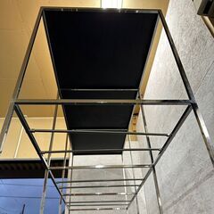 アルミホイールラック ショーケース 展示棚 ホイールラック 陳列棚 オートサロン風 展示 Y0190