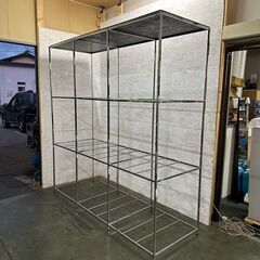 アルミホイールラック ショーケース 展示棚 ホイールラック 陳列棚 オートサロン風 展示 Y0190