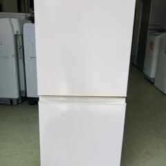 【リサイクルショップ　ピカソ　小松原】2021年製 AQUA 2ドア126L 冷蔵庫 AQR-13E8★9824★