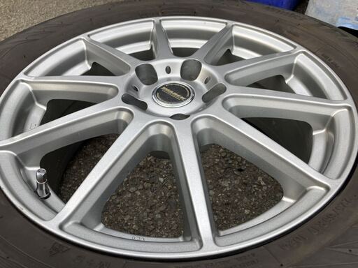 アルミホイールスタッドレスタイヤ4本セット 225/65R17 エクストレイル 