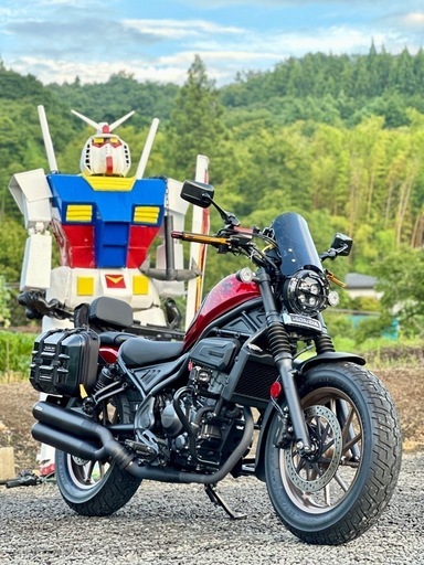 1週間だけ特価！レブル向け改良型タンクカバー新品未使用