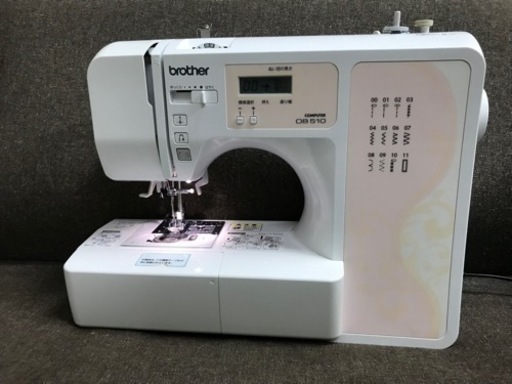 (決まりました)簡単★brotherコンピューターミシンOB-510★整備済