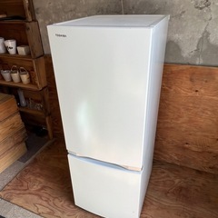 【中古使用年数6ヶ月】TOSHIBA 2ドア冷蔵庫 153L 2020年製 中古使用年数6ヶ月】TOSHIBA 2ドア冷蔵庫 153L 2020年製