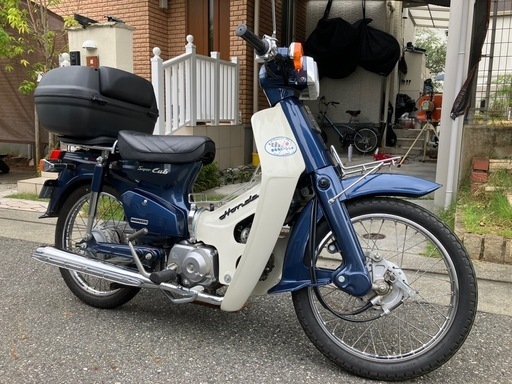 【購入者決定】スーパーカブ50 カスタム（72cc） ★低走行　前後タイヤ•バッテリー新品等