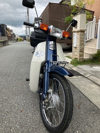 購入者決定】スーパーカブ50 カスタム（72cc） ☆低走行 前後タイヤ