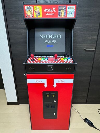 【美品】MVSX ホームアーケード ＆ アーケードベースセット★SNK NEOGEO HOME ARCADE ネオジオ