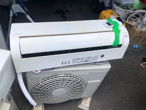 標準取付工事込み金額 RAS-AJ22K-W 日立 壁掛形 シングル 6畳程度 AJシリーズ