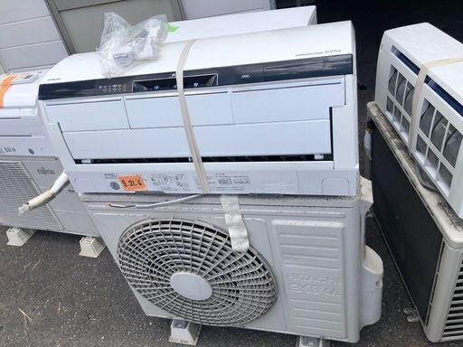 標準取付工事込み金額 日立 HITACHI RAS-X56E2 W [ステンレスクリーン お掃除エアコン R32冷媒 （18畳・200V対応） クリアホワイト 白くまくん Xシリーズ]