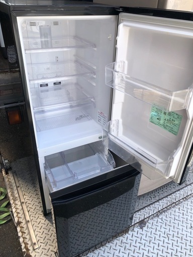 MR-P15D-B 冷蔵庫 Pシリーズ サファイアブラック [146L /2ドア /右開き