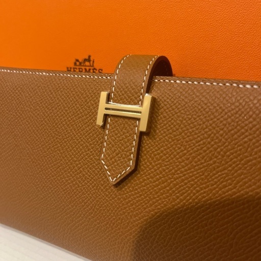 エルメスベアンスフレ 池田】エルメス ベアンスフレリザード 長財布