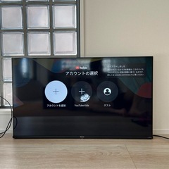 ハイセンス 43V型 4Kチューナー内蔵 液晶 テレビ 43E6G