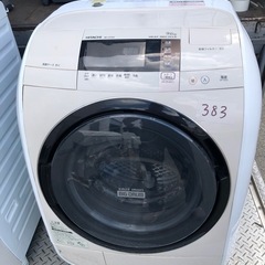 NO 383 🌈福岡市内配送設置無料✨🌈  BD-V3700L-C ドラム式洗濯乾燥機 ビッグドラム ライトベージュ [洗濯9.0kg /乾燥6.0kg /ヒートリサイクル乾燥 /左開き] 