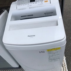 NO 390 ?福岡市内配送設置無料✨?  NA-FW80S5-W 縦型洗濯乾燥機 ホワイト [洗濯8.0kg /乾燥4.5kg /ヒーター乾燥(水冷・除湿タイプ) /上開き] 