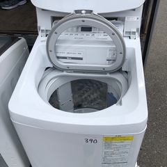 NO 390 🌈福岡市内配送設置無料✨🌈  NA-FW80S5-W 縦型洗濯乾燥機 ホワイト [洗濯8.0kg /乾燥4.5kg /ヒーター乾燥(水冷・除湿タイプ) /上開き] 