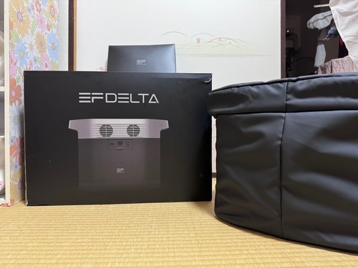 防災　キャンプ　EFDELTA ポータブル電源 EFDELTA1300-JP Ecoflow エコフロー　大容量　ポータブル電源