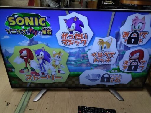 希少セガ搭載？4Kテレビ　4Kグーグルスマホ　2016年40型　液晶テレビ　ゲーム