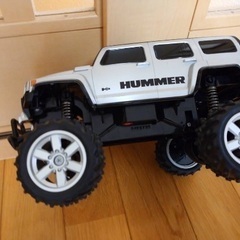 ラジコンカー　ハマー シルバー　Hummer