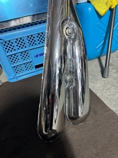 z2 z1 マフラー 受注 Z1 Z2 ショート管 ブラック マフラー ゼッツー