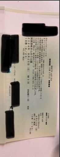 モンバス2024 8/25(日)1日券　①
