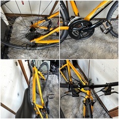 PAECISION.SPORTSクロスバイク27インチSHIMANO 24段変速
