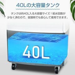 冷風扇風機 リモコン付き 省エネ 首振り sg198