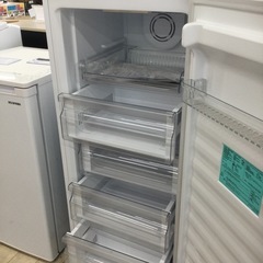 【✨引き出し式クリアバスケット❗️全面タッチ操作パネル❗️大容量❗️横幅約50cmのスリムなボディ❗️急冷凍庫モード搭載❗️✨】参考価格¥35,818円　Haier/ハイアール　138L冷凍庫　JF-NUF138 2018年製