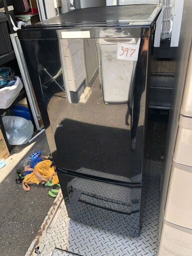NO 397北九州市内配送設置無料✨　三菱 2ドア冷蔵庫（146L） MR-P15Z-B サファイアブラック