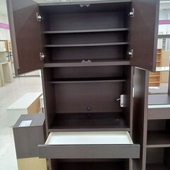 お値段見直しました☆ジモティ割あり☆ NITORI デスクウォーレン80 DBR