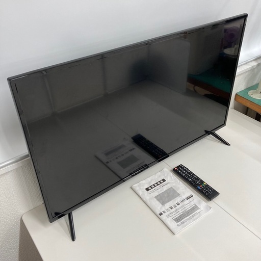 【美品】ASTEX アステックス フルハイビジョン 液晶カラーテレビ AS-403W 液晶テレビ 40型 40インチ 動作確認済み リモコン mini B-CASカードあり 裏番組録画対応 Wチューナー 地上 BS 110度CSデジタル 21年製 HDMI端子2個 USB LAN 消毒清掃済み