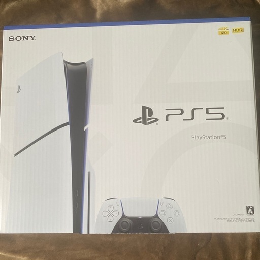 新品PlayStation 5 slim PS5本体 プレイステーション5  新品ソフト付き