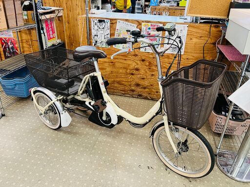 YAMAHA PAS ワゴン 電動アシスト三輪自転車 PA16W