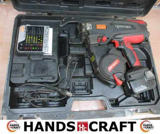 マックス MAX RB-610T リバータイヤ バッテリー×1 充電器 中古品【ハンズクラフト宜野湾店】