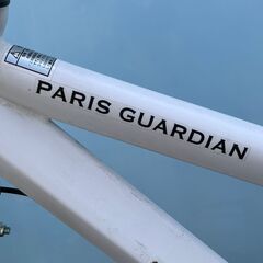 トレーディア　パリスガーディアン　700CC　ホワイト　自転車