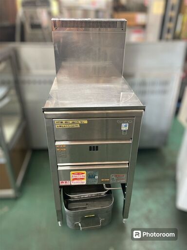 ★タニコー ガスフライヤー (涼厨) 2018年製 都市ガス用 TGFL-45C 油量18L★