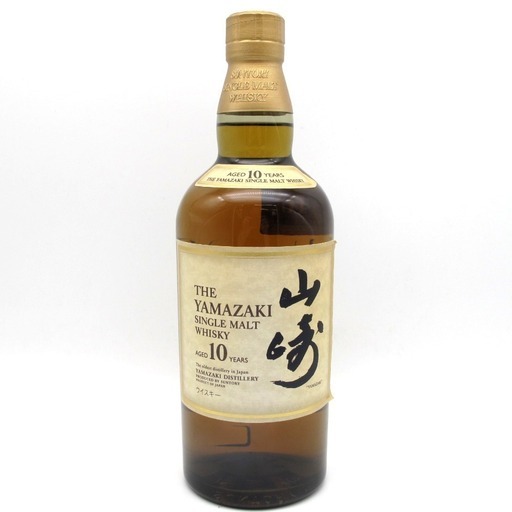 SUNTORY (サントリー) ウイスキー 山崎10年 2013年流通品 2013年終売品 ジャパニーズウイスキー 700ml 40％ 古酒 未開栓 店頭引取りのみ 福井やしろ店