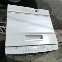2022年製 極上超美品   8kg ウルトラファインバブル洗浄搭載  洗濯機 AW-8DH2-W 動作品
