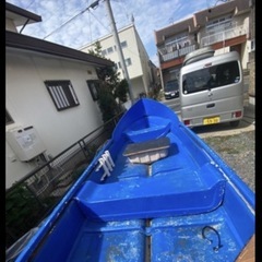 3人乗りYAMAHAさんの小型船トレーラー付き　