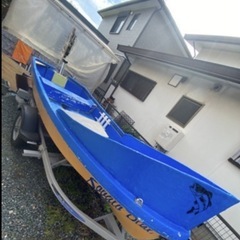 3人乗りYAMAHAさんの小型船トレーラー付き　