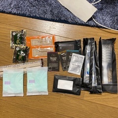 歯ブラシとかホテル用品