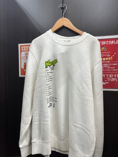 STUSSYxBob Marley/Kava トレーナー/S/WHT