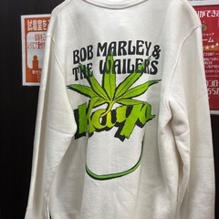 STUSSYxBob Marley/Kava トレーナー/S/WHT