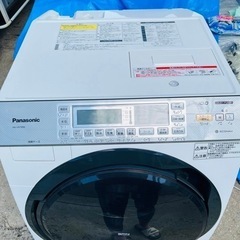 【‼️人気のドラム式‼️】Panasonic🌟ななめ型🌟ドラム式洗濯乾燥機🌟10kg