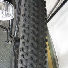 D715　★限定特価★ 中古自転車 【　27.5インチ　シティ　黒6段　LEDオートライト 】 