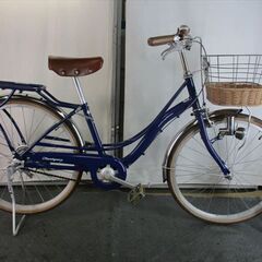 Ｄ717　★11800円★整備済み 中古子供自転車 アサヒ【22インチ　ブルー 】 D717 ☆11800円☆整備済み 中古子供自転車 アサヒ【22インチ ブルー 】