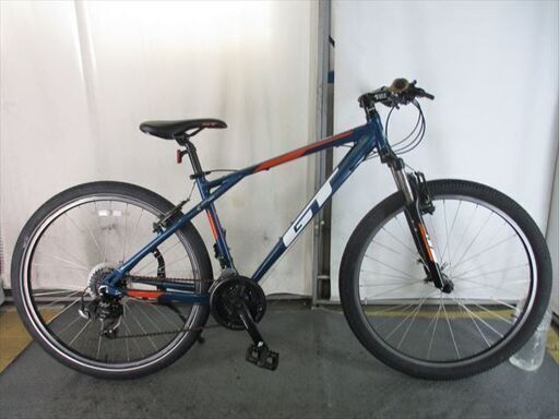 Ｄ720★21800円★整備済み スポーツ中古自転車 GT　パロマ―【マウンテンバイク　アルミ　27.5　44ｃｍ　ブルー】
