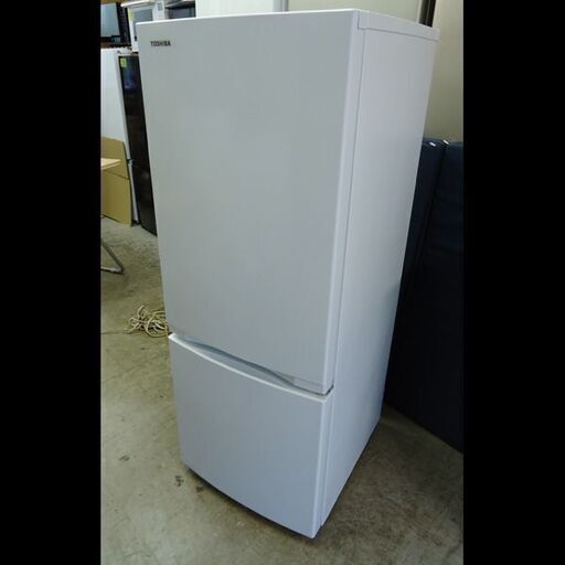札幌配送可★東芝◆2ドア冷凍冷蔵庫◆153L◆GR-U15BS(W)◆2022年
