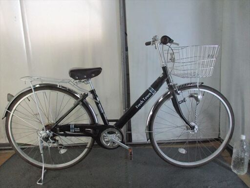 D725　★限定特価★ 中古自転車 マルイシ【　27インチ　黒　LEDオートライト 】