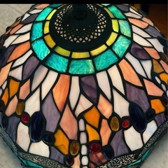 ステンドグラスランプ